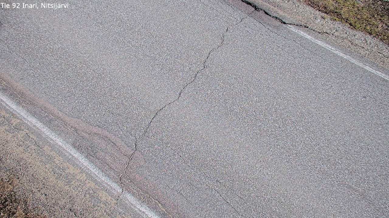 Kelikamerat Kuva Tie 92 Inari, Nitsijärvi, Inari, Lappi