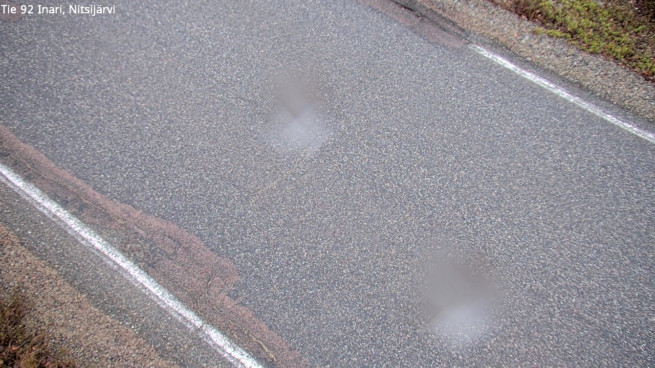 Kelikamerat Kuva Tie 92 Inari, Nitsijärvi, Inari, Lappi