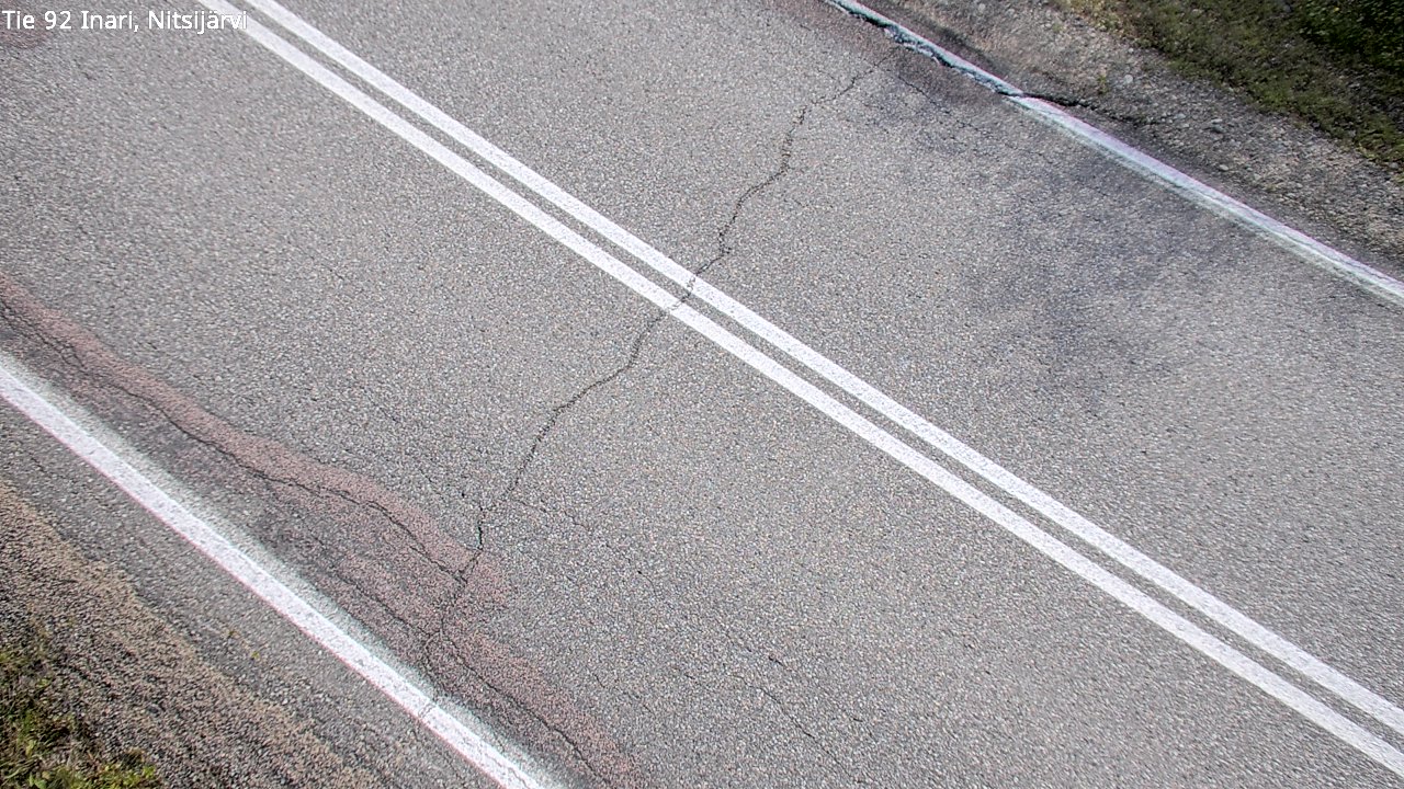 Kelikamerat Kuva Tie 92 Inari, Nitsijärvi, Inari, Lappi