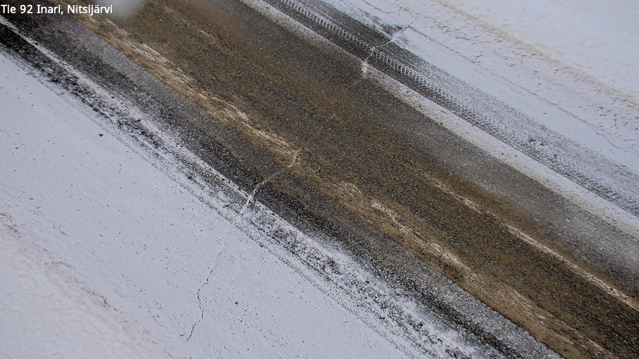 Kelikamerat Kuva Tie 92 Inari, Nitsijärvi, Inari, Lappi