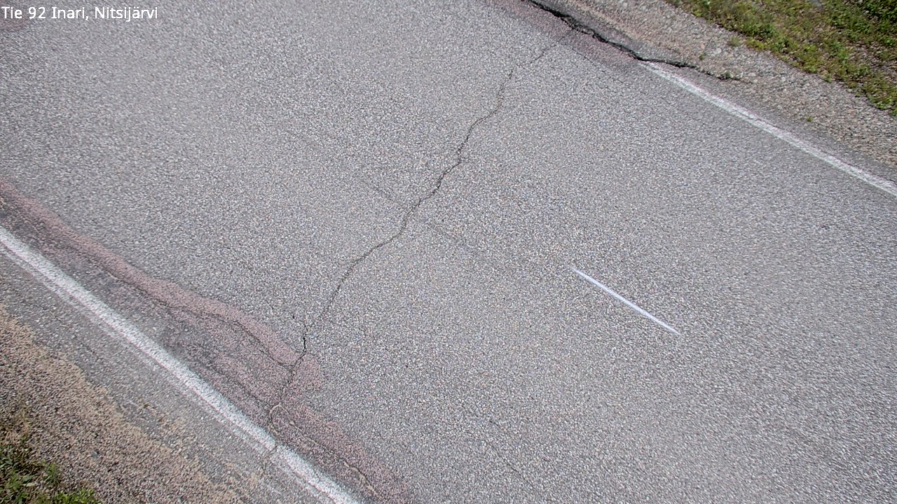 Kelikamerat Kuva Tie 92 Inari, Nitsijärvi, Inari, Lappi