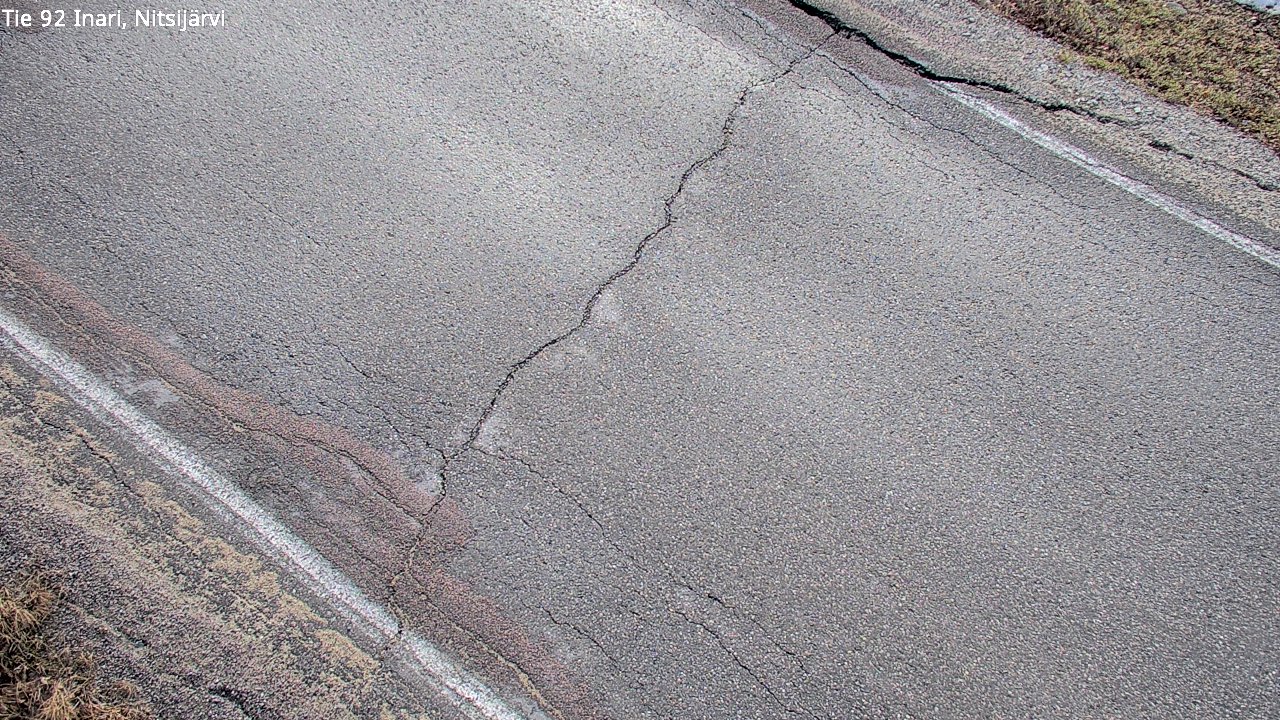Kelikamerat Kuva Tie 92 Inari, Nitsijärvi, Inari, Lappi