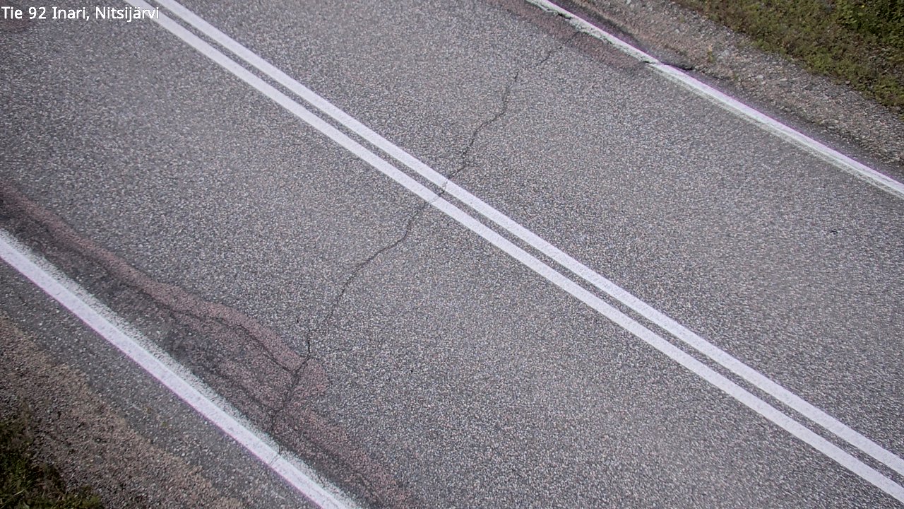 Kelikamerat Kuva Tie 92 Inari, Nitsijärvi, Inari, Lappi