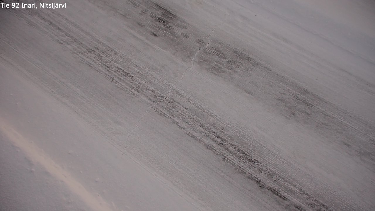 Kelikamerat Kuva Tie 92 Inari, Nitsijärvi, Inari, Lappi