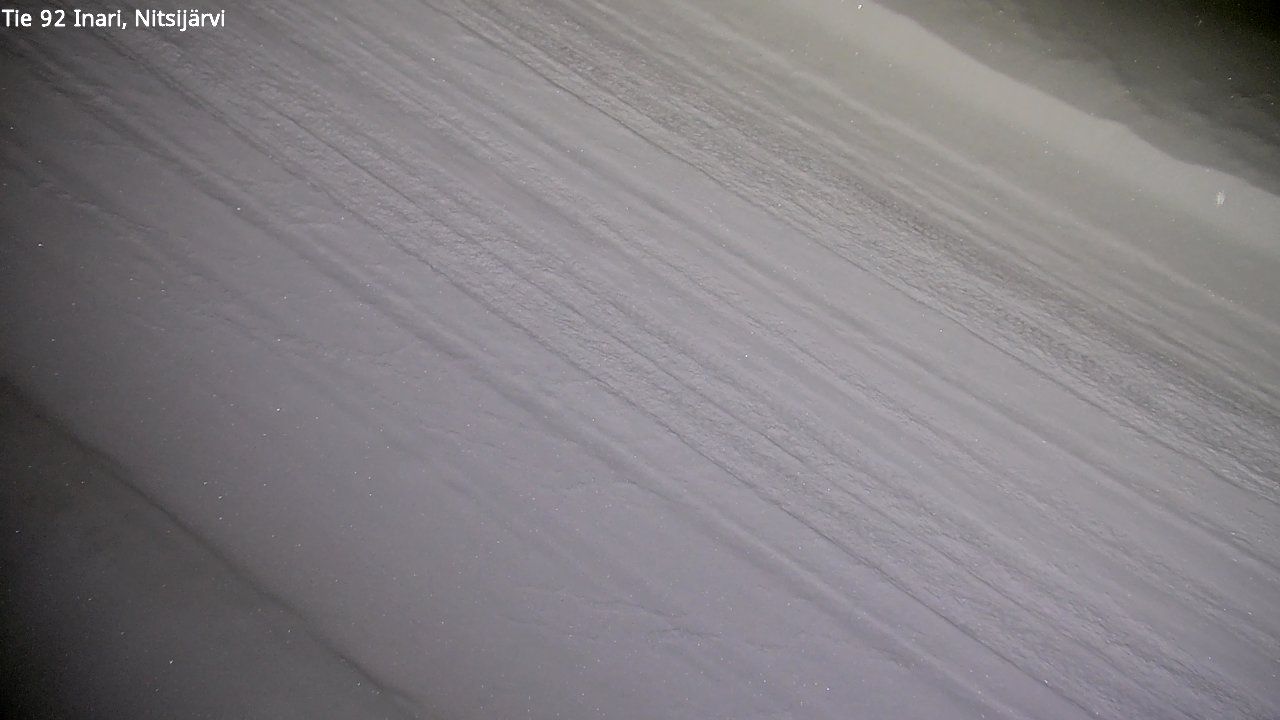 Weather Camera Image Road 92 Inari, Nitsijärvi, Inari, Lappi