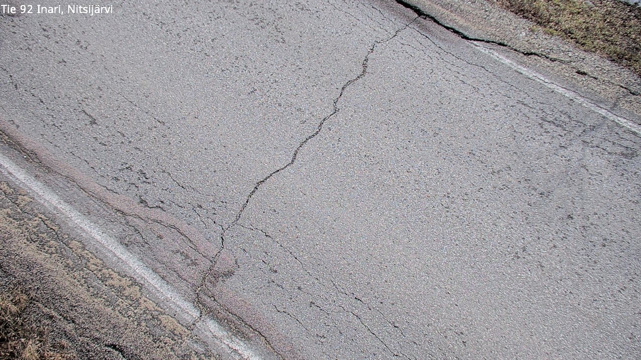 Kelikamerat Kuva Tie 92 Inari, Nitsijärvi, Inari, Lappi