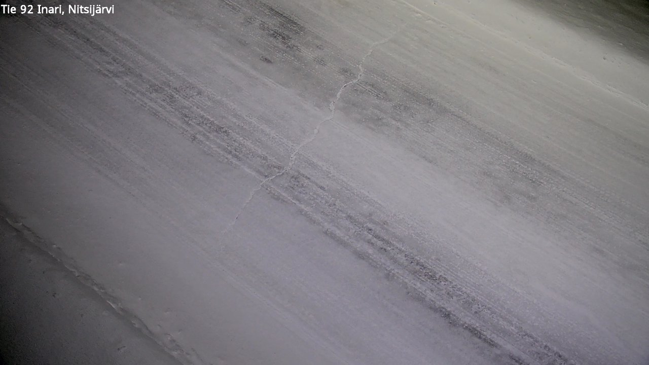 Kelikamerat Kuva Tie 92 Inari, Nitsijärvi, Inari, Lappi