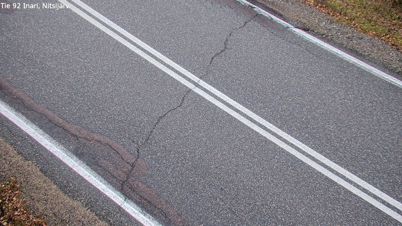 Kelikamerat Kuva Tie 92 Inari, Nitsijärvi, Inari, Lappi