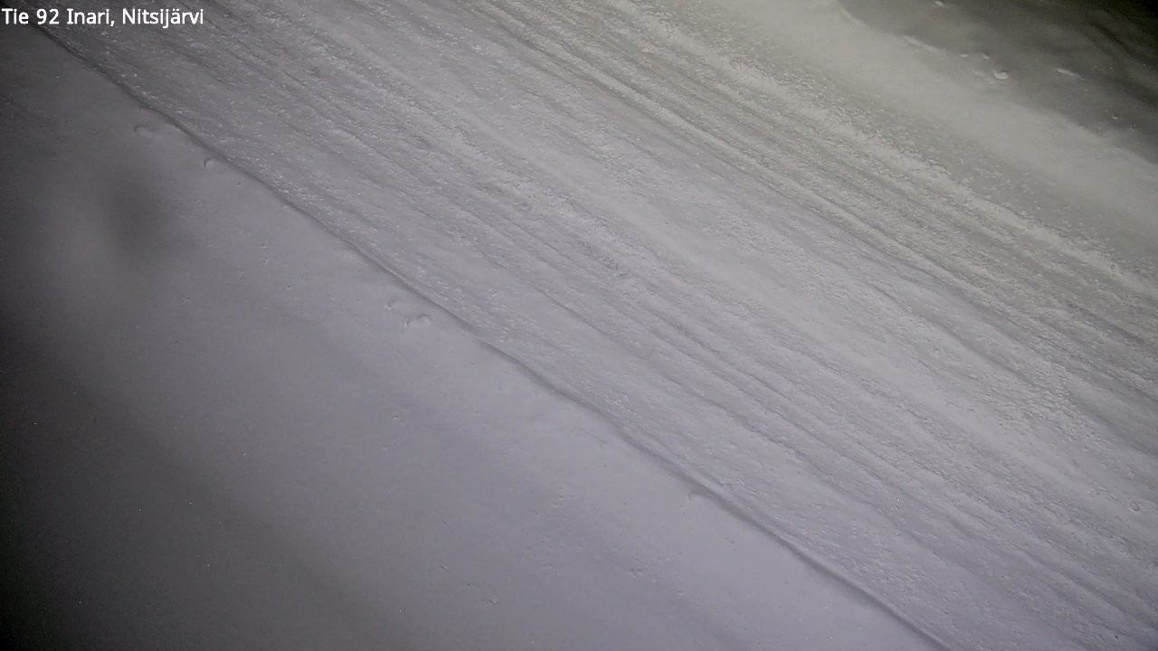 Weather Camera Image Road 92 Inari, Nitsijärvi, Inari, Lappi