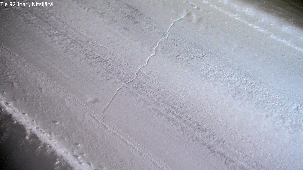 Kelikamerat Kuva Tie 92 Inari, Nitsijärvi, Inari, Lappi