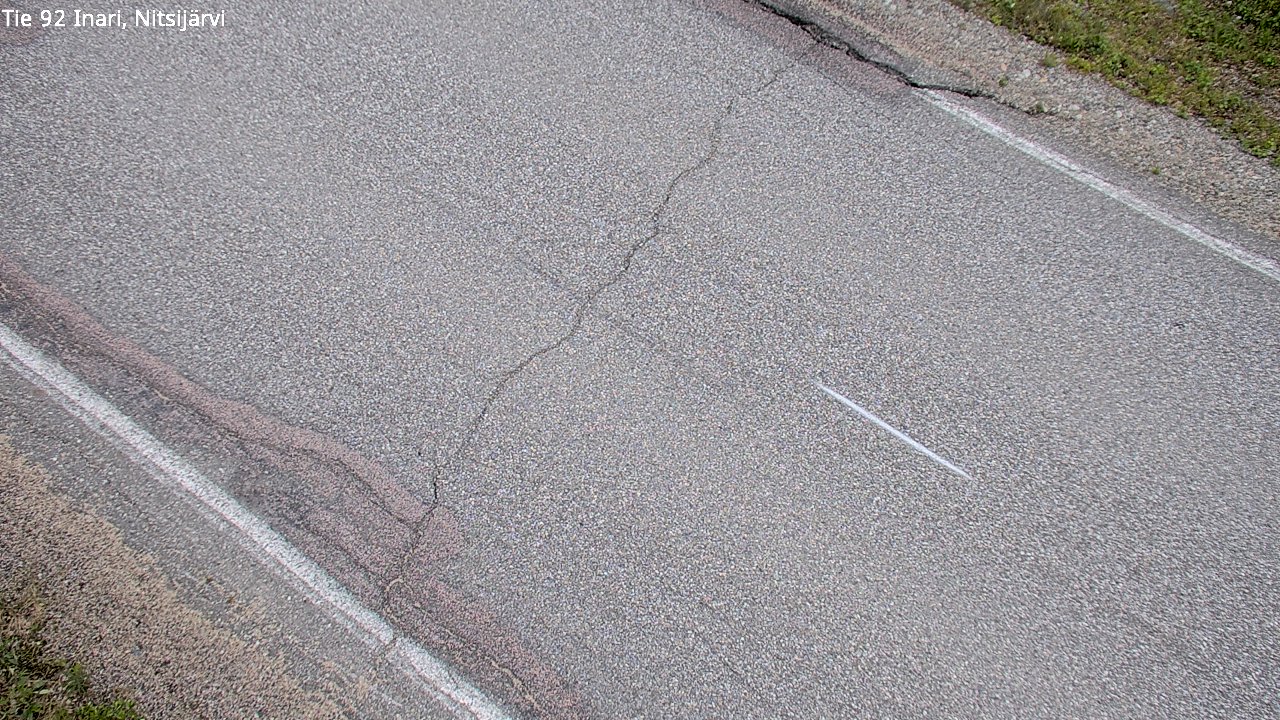 Kelikamerat Kuva Tie 92 Inari, Nitsijärvi, Inari, Lappi