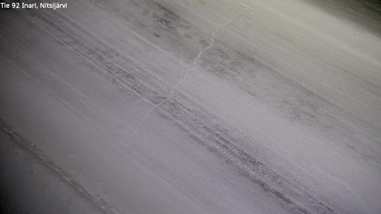 Kelikamerat Kuva Tie 92 Inari, Nitsijärvi, Inari, Lappi