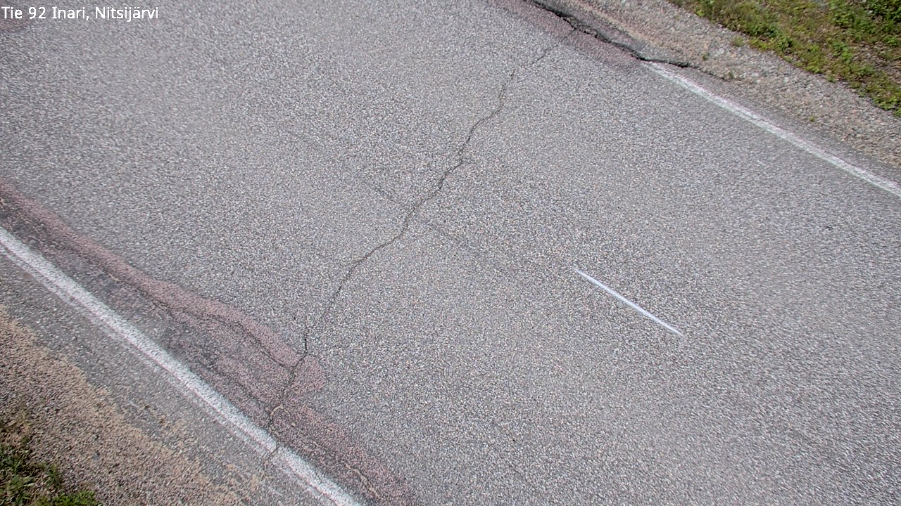 Kelikamerat Kuva Tie 92 Inari, Nitsijärvi, Inari, Lappi