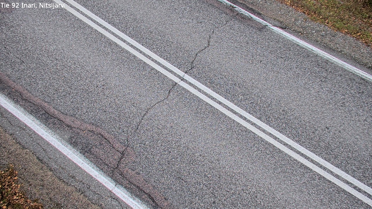 Kelikamerat Kuva Tie 92 Inari, Nitsijärvi, Inari, Lappi