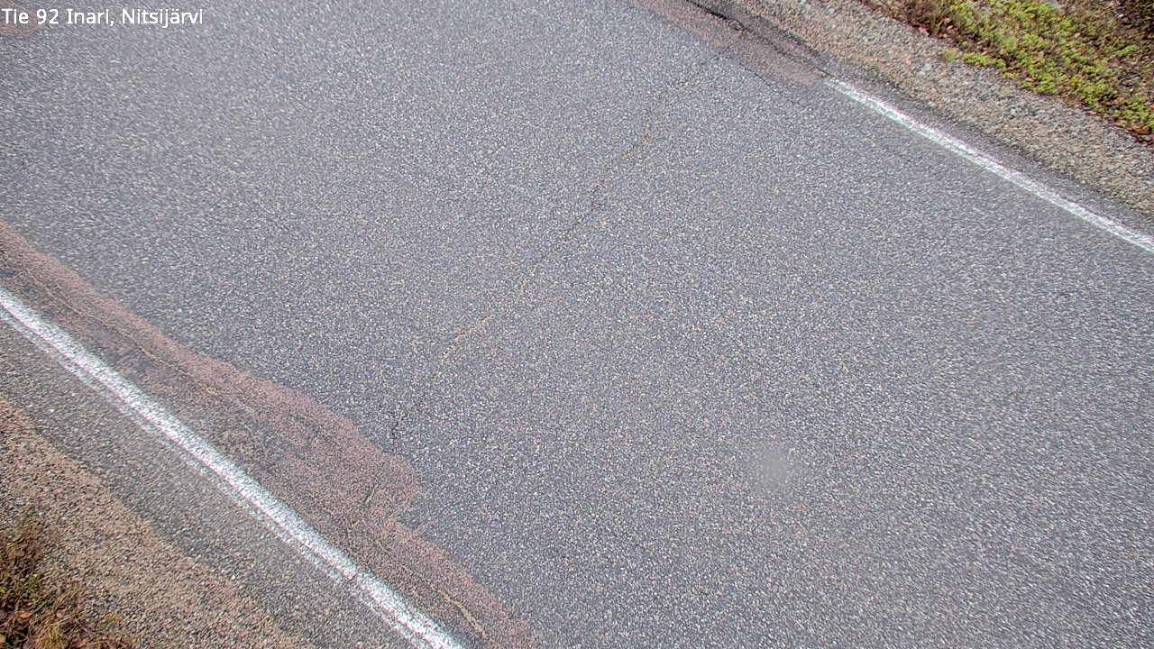 Kelikamerat Kuva Tie 92 Inari, Nitsijärvi, Inari, Lappi