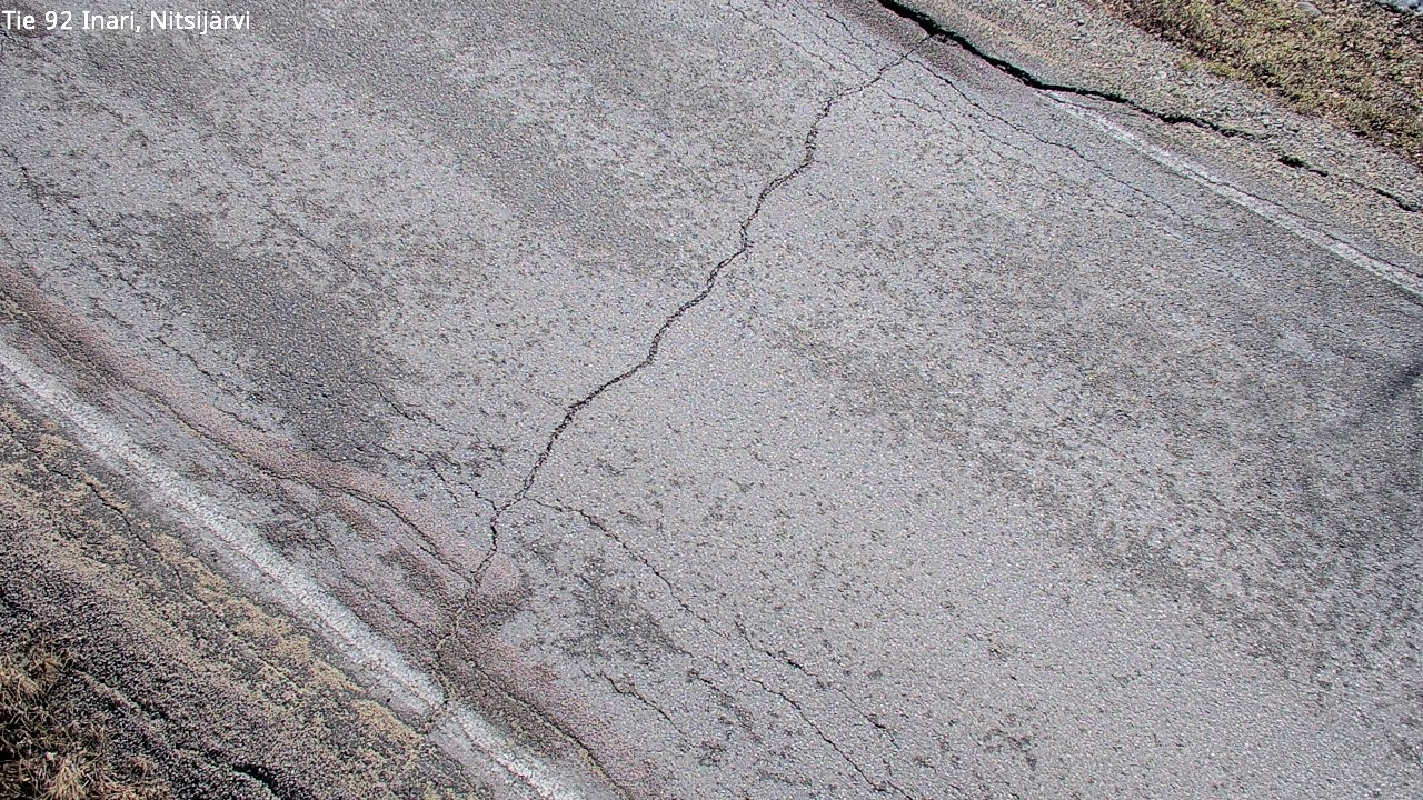 Kelikamerat Kuva Tie 92 Inari, Nitsijärvi, Inari, Lappi