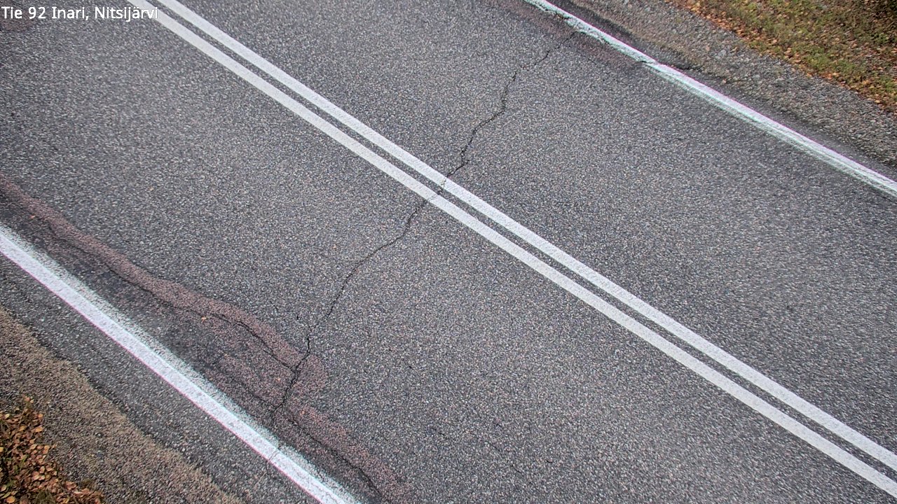 Kelikamerat Kuva Tie 92 Inari, Nitsijärvi, Inari, Lappi