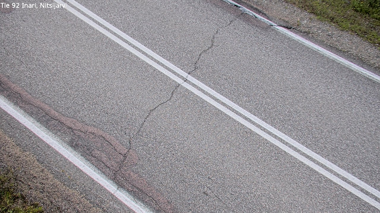 Kelikamerat Kuva Tie 92 Inari, Nitsijärvi, Inari, Lappi