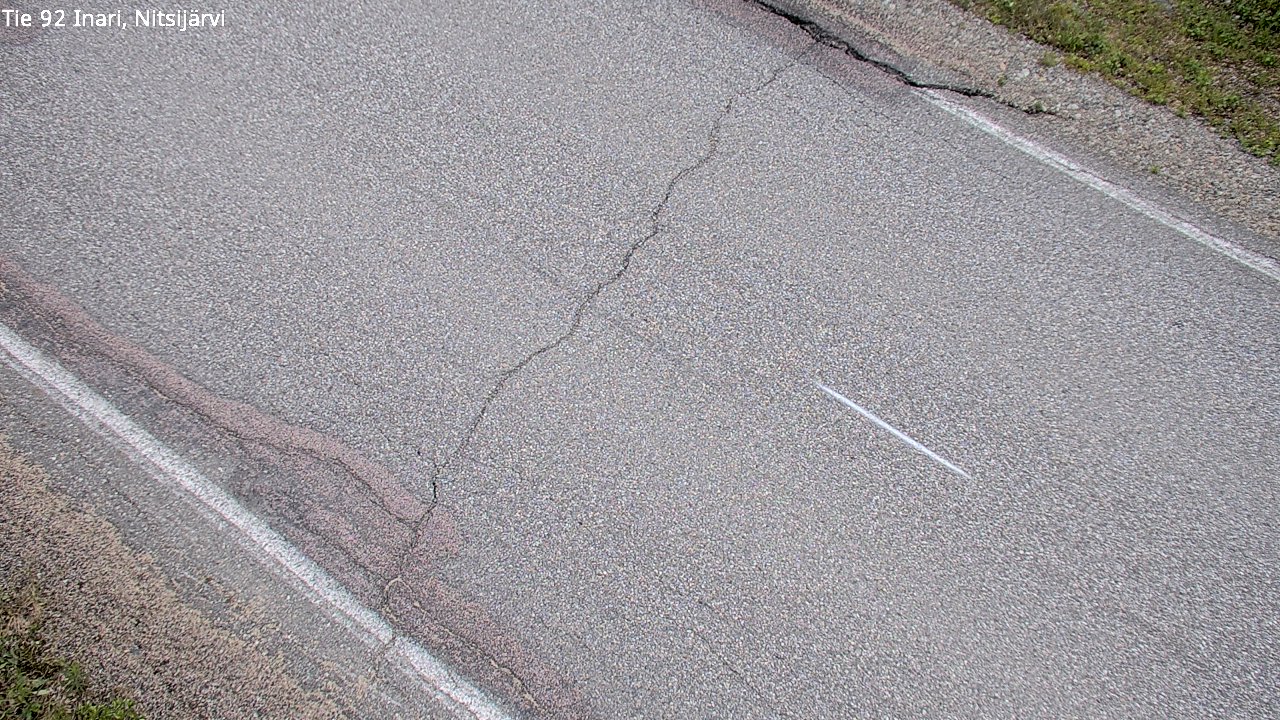 Kelikamerat Kuva Tie 92 Inari, Nitsijärvi, Inari, Lappi