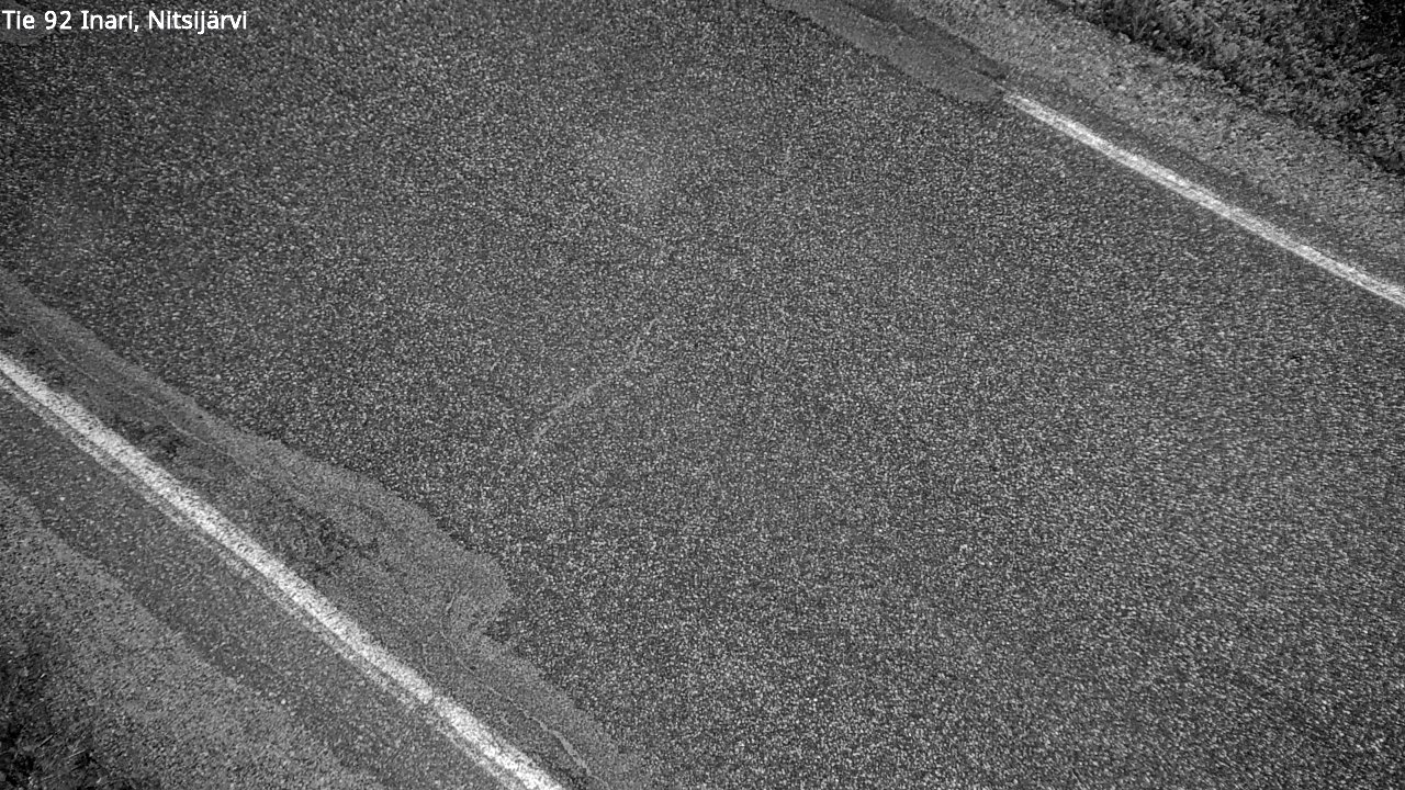 Kelikamerat Kuva Tie 92 Inari, Nitsijärvi, Inari, Lappi