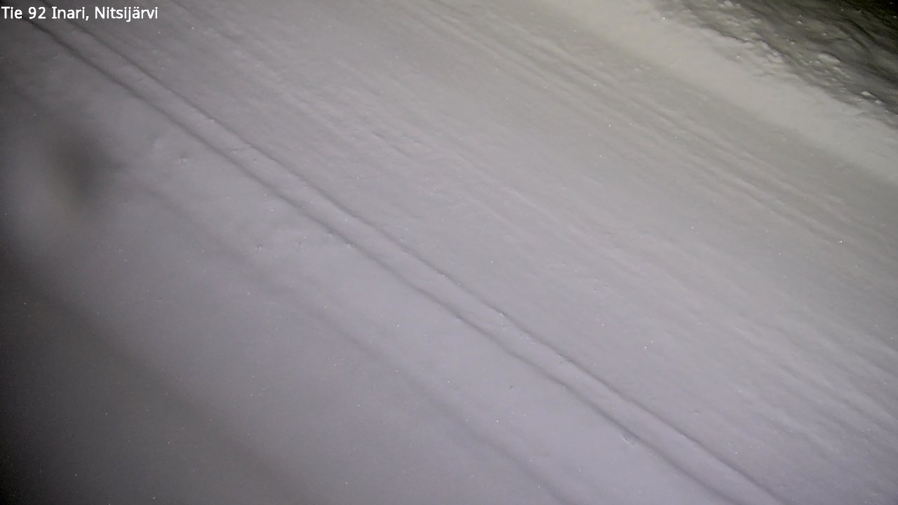 Weather Camera Image Road 92 Inari, Nitsijärvi, Inari, Lappi