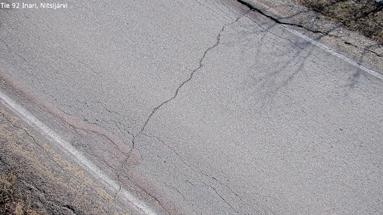 Kelikamerat Kuva Tie 92 Inari, Nitsijärvi, Inari, Lappi