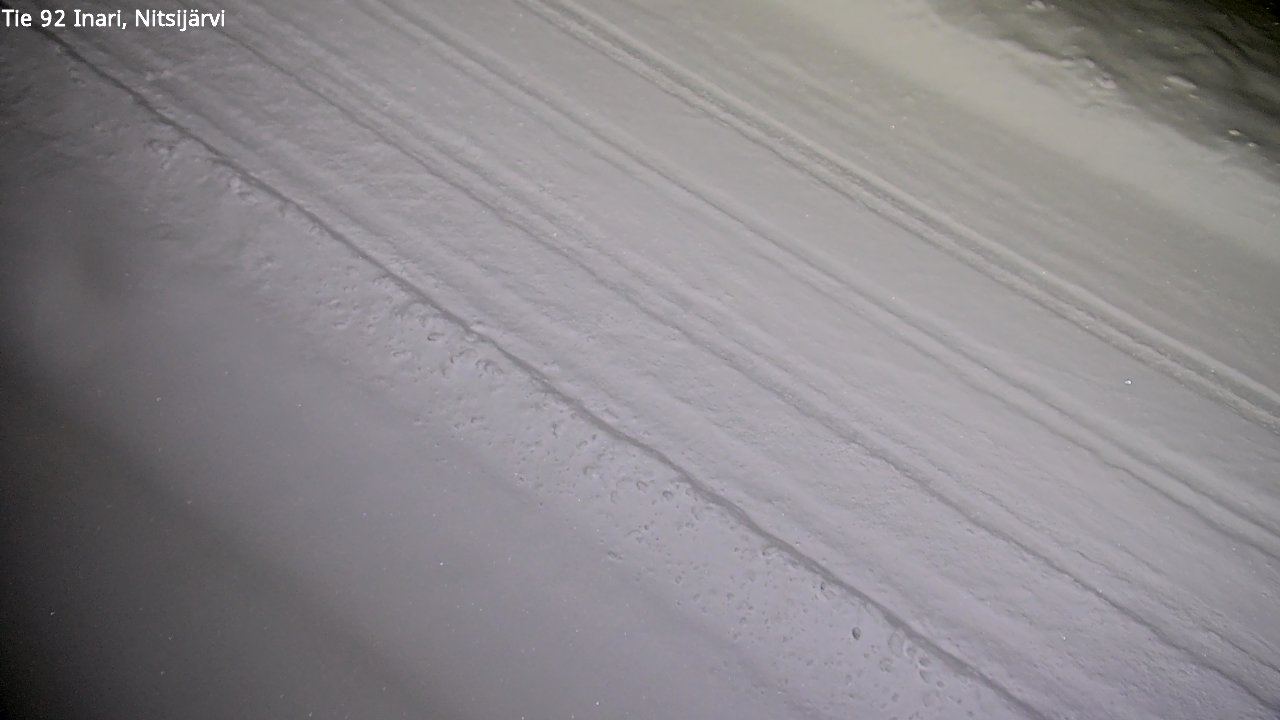 Weather Camera Image Road 92 Inari, Nitsijärvi, Inari, Lappi