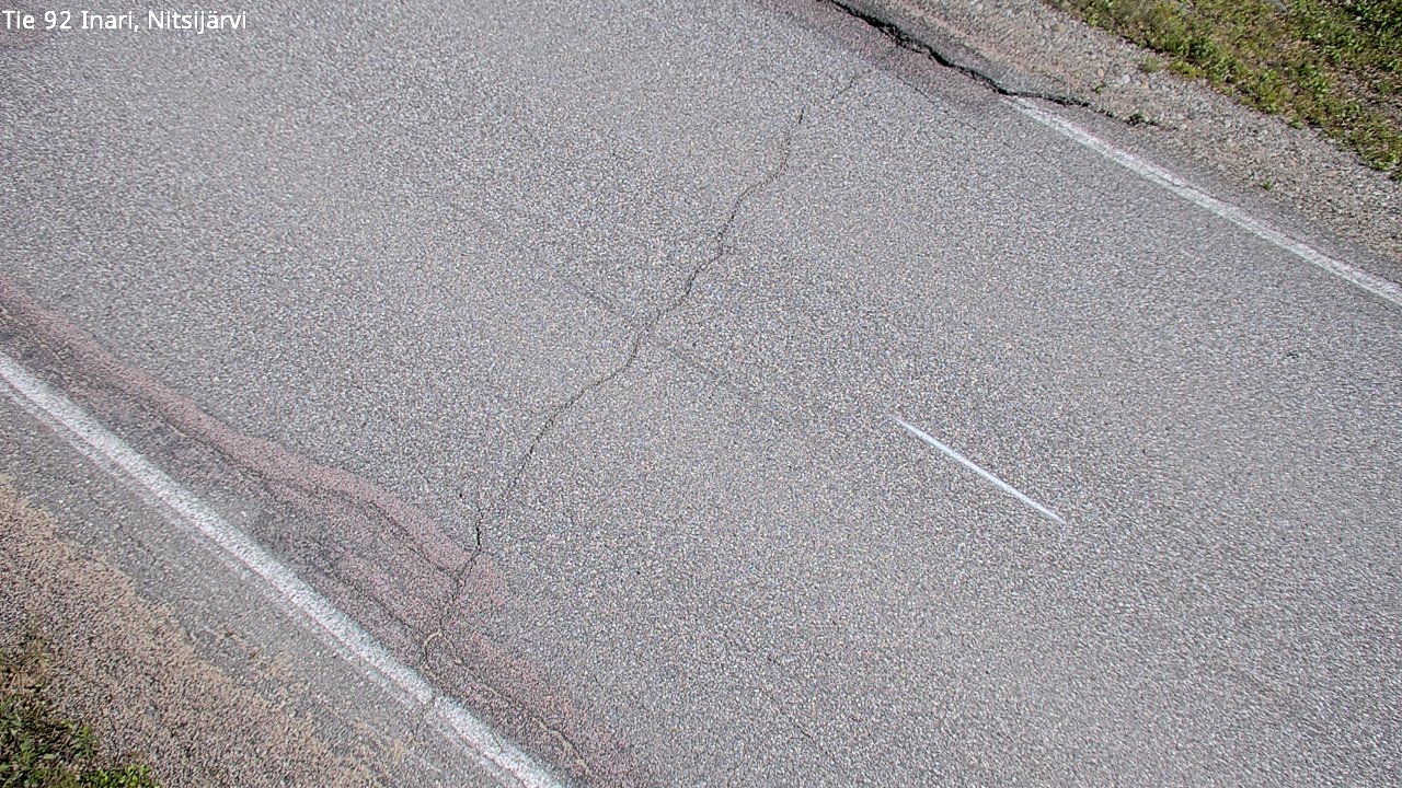 Kelikamerat Kuva Tie 92 Inari, Nitsijärvi, Inari, Lappi