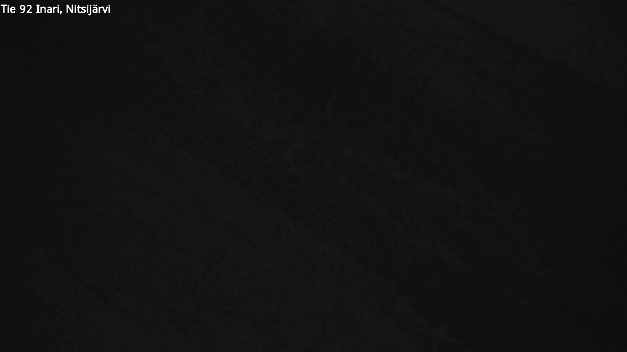 Kelikamerat Kuva Tie 92 Inari, Nitsijärvi, Inari, Lappi