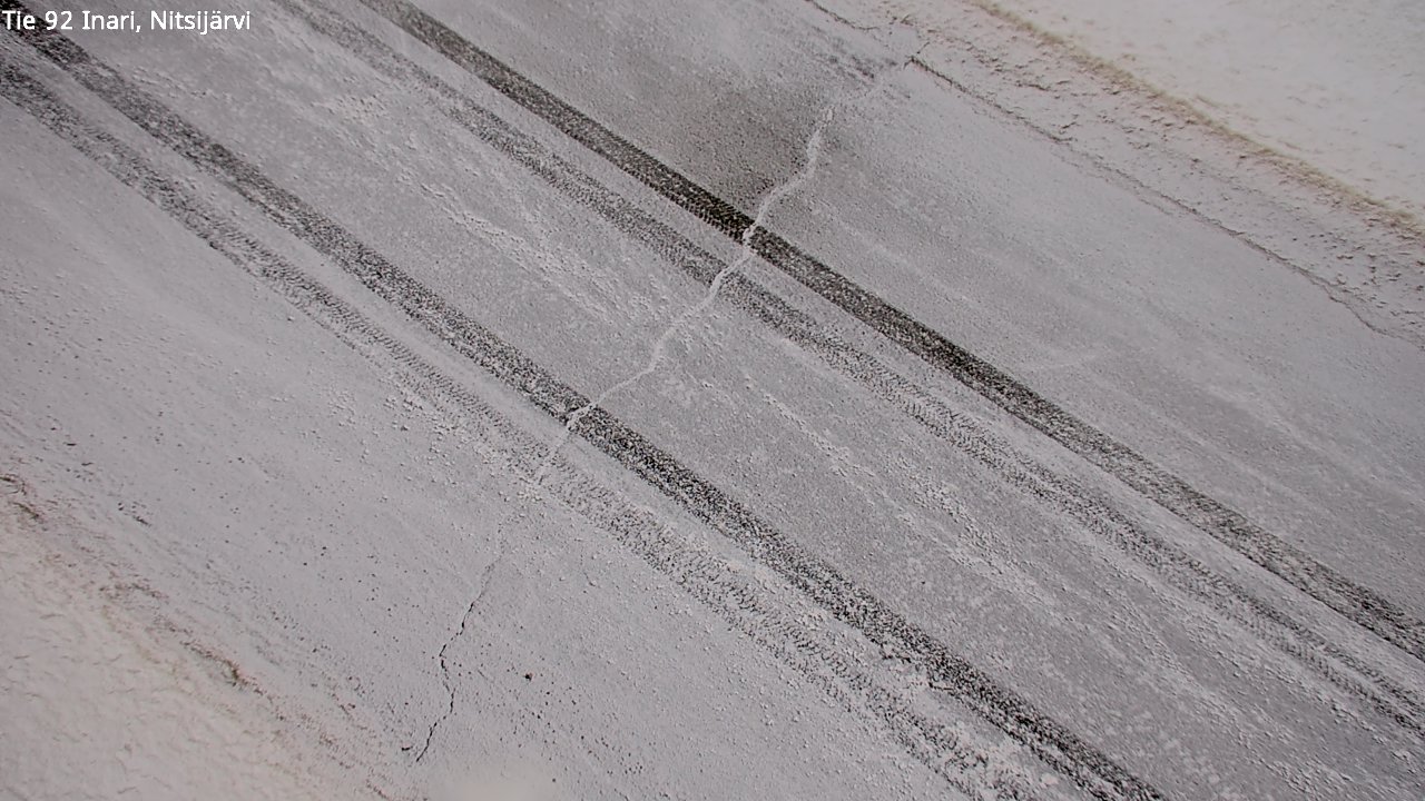 Kelikamerat Kuva Tie 92 Inari, Nitsijärvi, Inari, Lappi