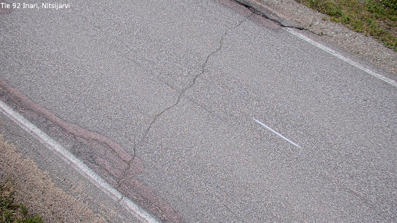 Kelikamerat Kuva Tie 92 Inari, Nitsijärvi, Inari, Lappi