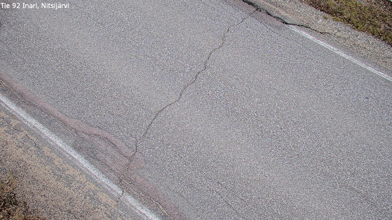 Kelikamerat Kuva Tie 92 Inari, Nitsijärvi, Inari, Lappi