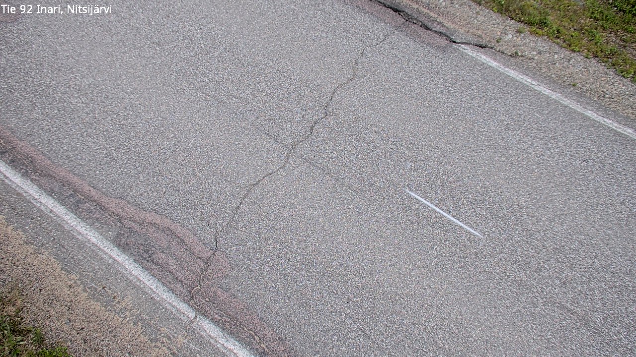 Kelikamerat Kuva Tie 92 Inari, Nitsijärvi, Inari, Lappi