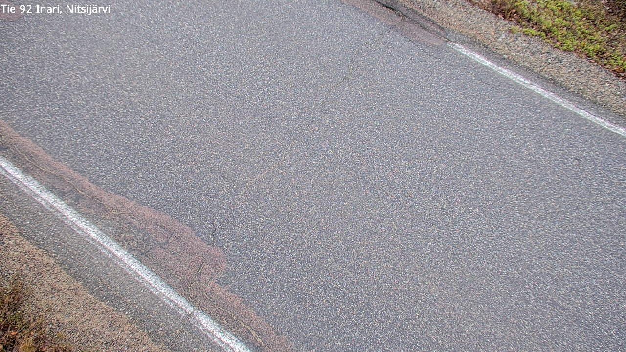 Kelikamerat Kuva Tie 92 Inari, Nitsijärvi, Inari, Lappi