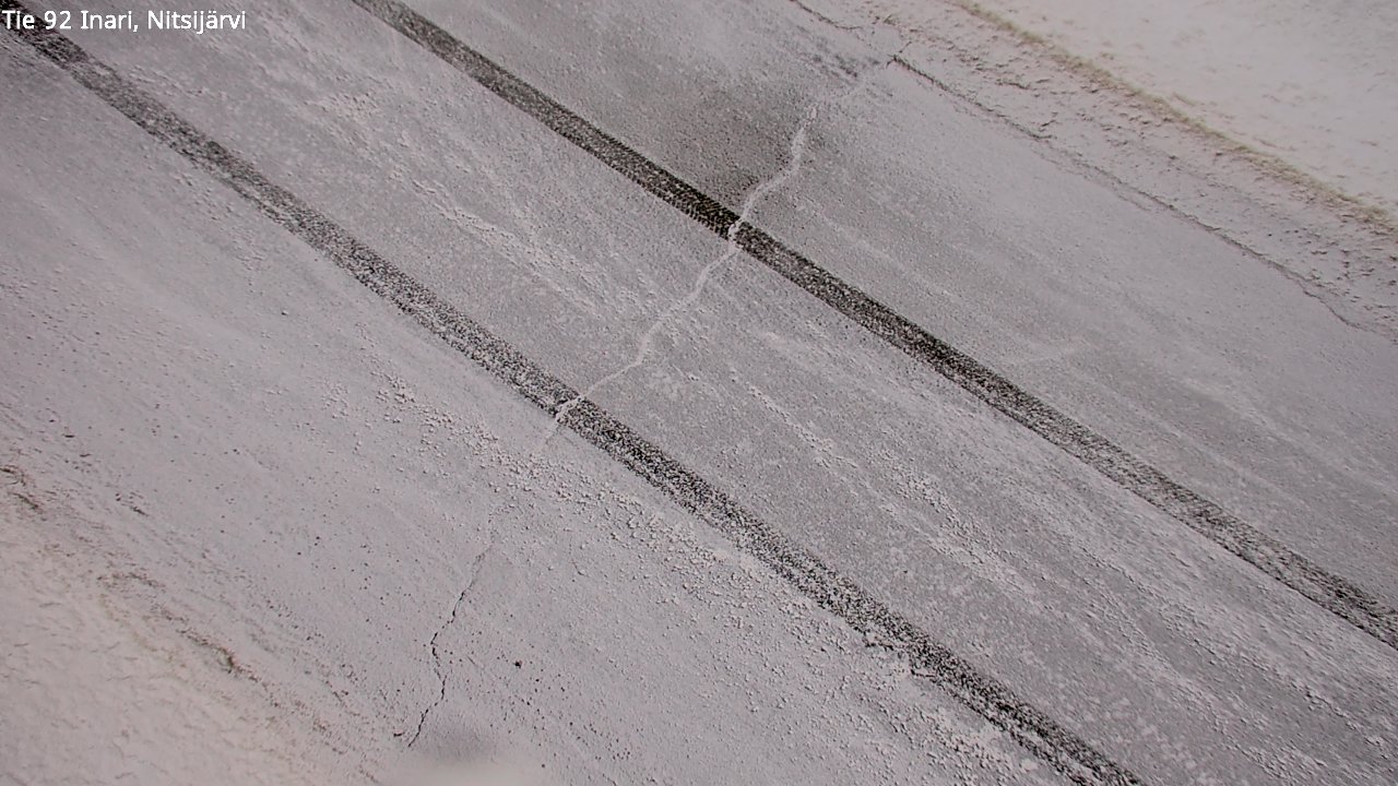 Kelikamerat Kuva Tie 92 Inari, Nitsijärvi, Inari, Lappi