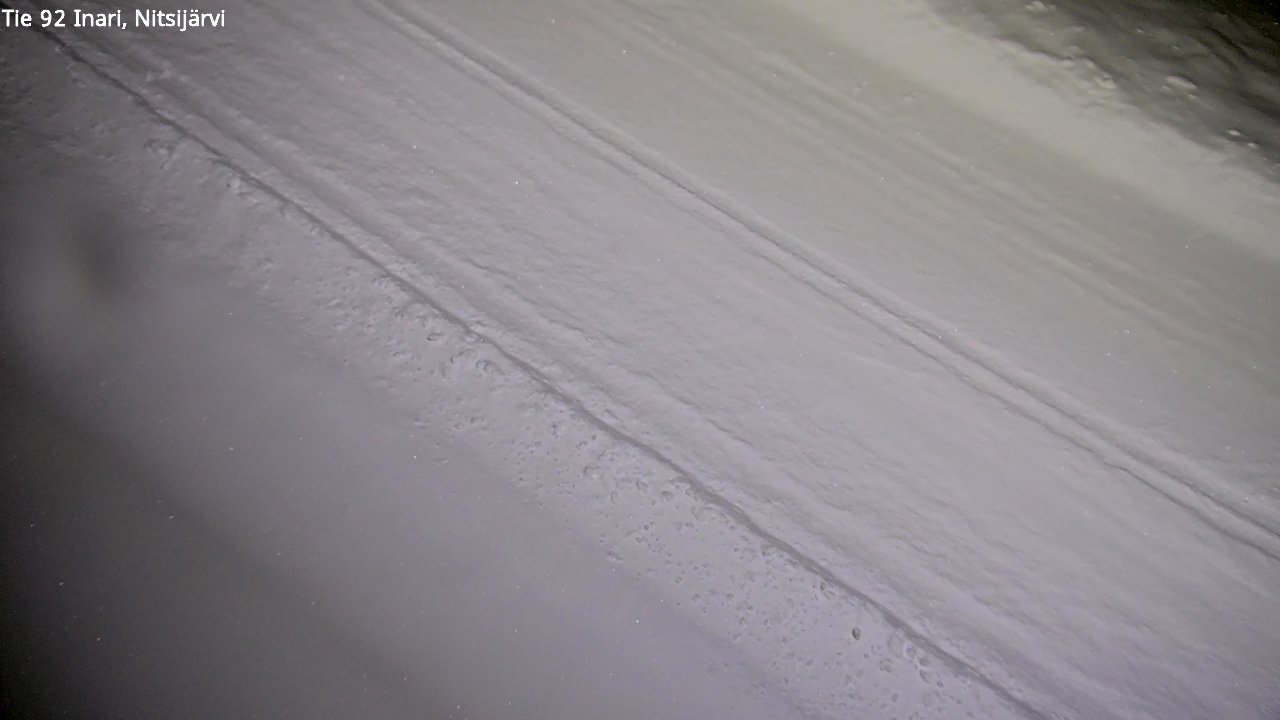 Weather Camera Image Road 92 Inari, Nitsijärvi, Inari, Lappi