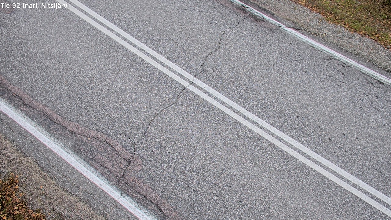 Kelikamerat Kuva Tie 92 Inari, Nitsijärvi, Inari, Lappi