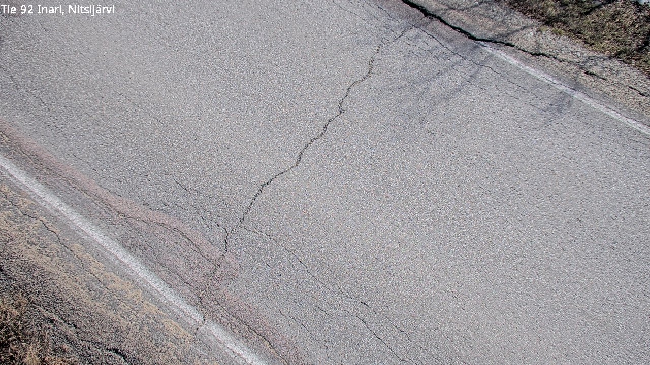 Kelikamerat Kuva Tie 92 Inari, Nitsijärvi, Inari, Lappi