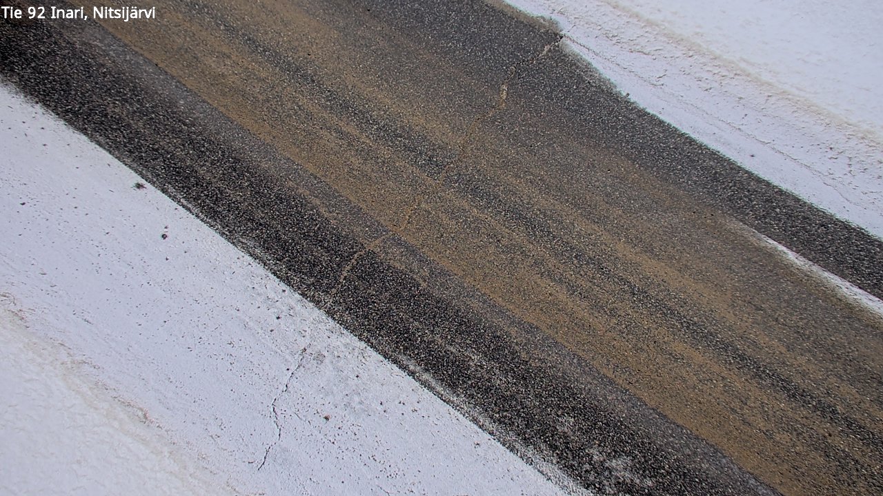 Kelikamerat Kuva Tie 92 Inari, Nitsijärvi, Inari, Lappi