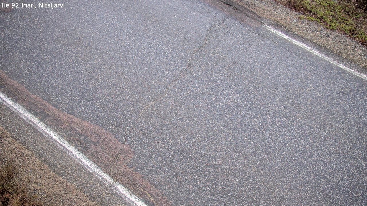 Kelikamerat Kuva Tie 92 Inari, Nitsijärvi, Inari, Lappi