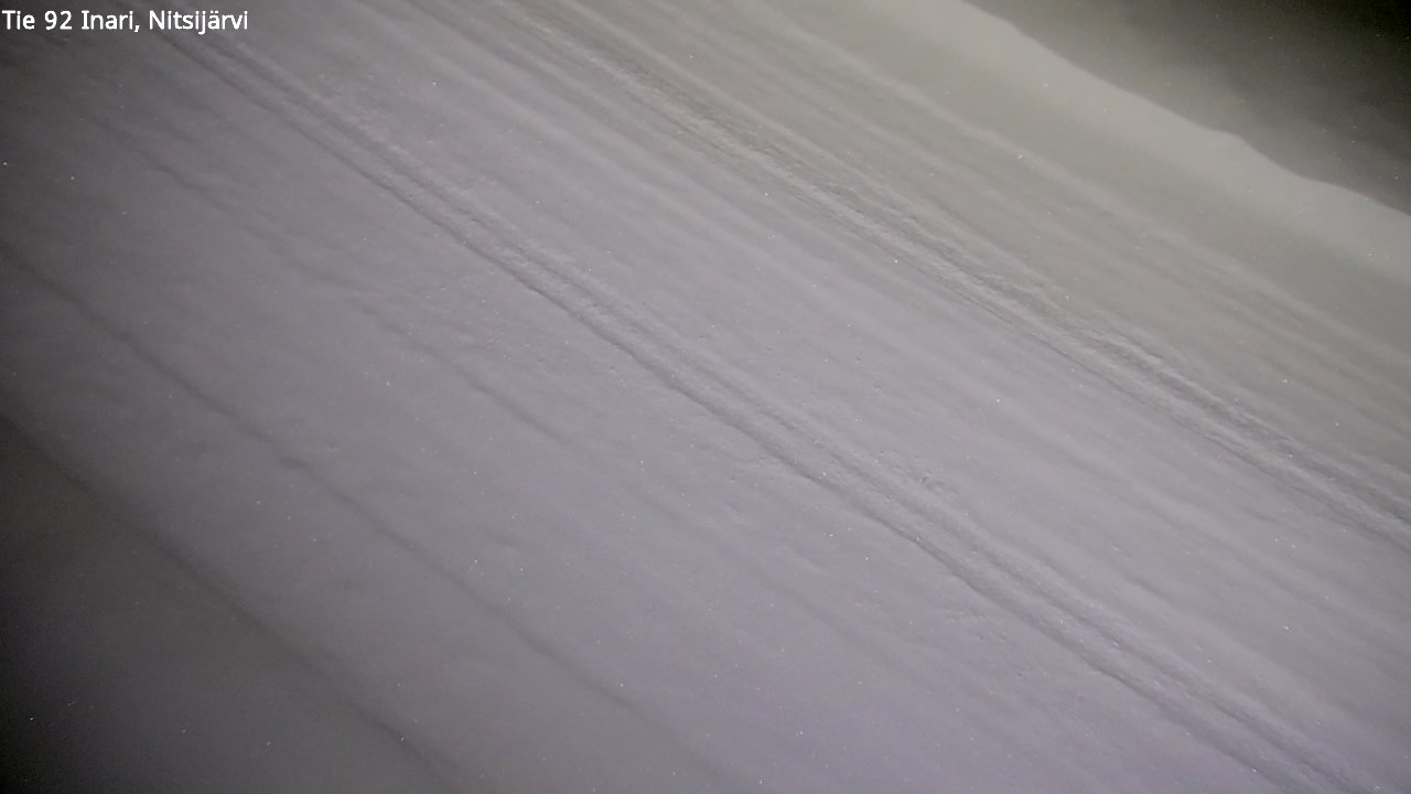 Weather Camera Image Road 92 Inari, Nitsijärvi, Inari, Lappi