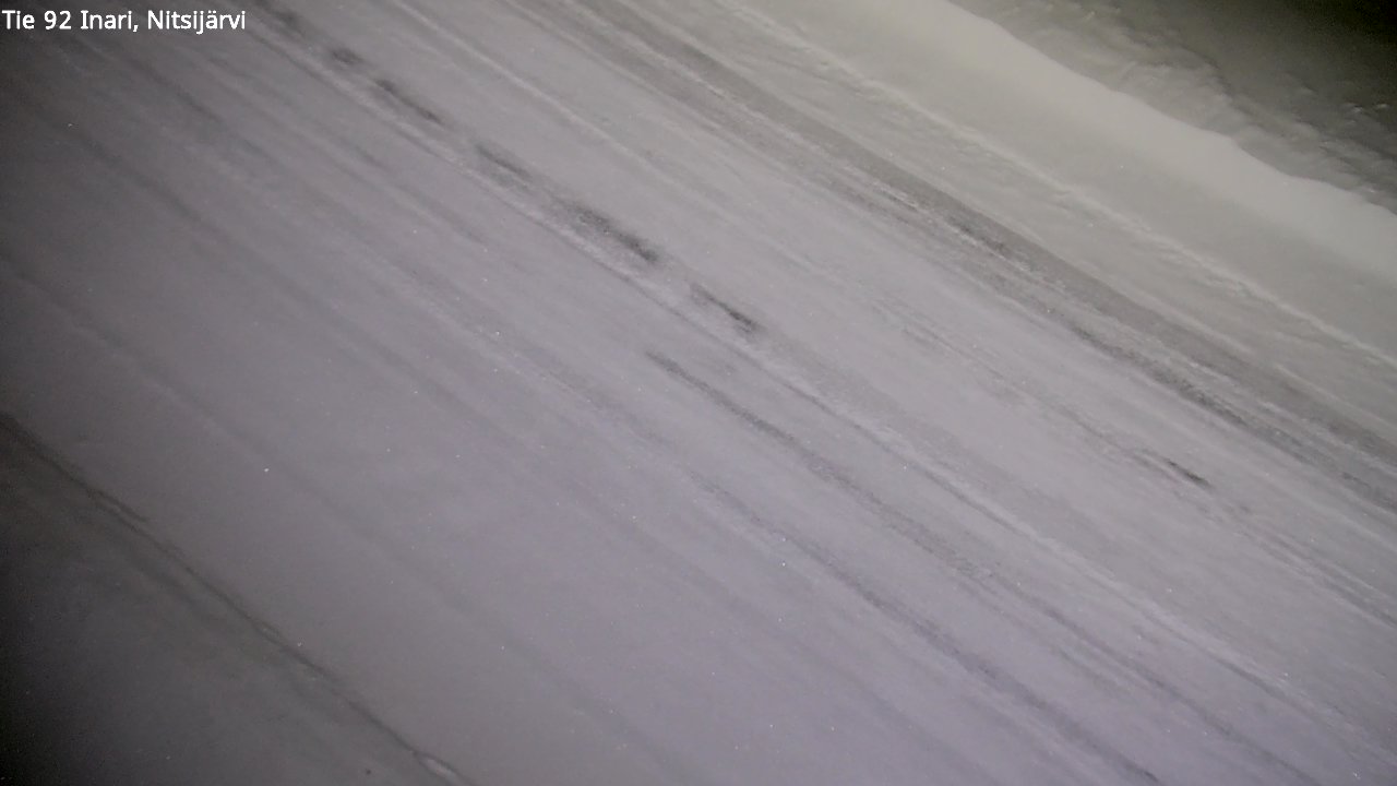 Kelikamerat Kuva Tie 92 Inari, Nitsijärvi, Inari, Lappi