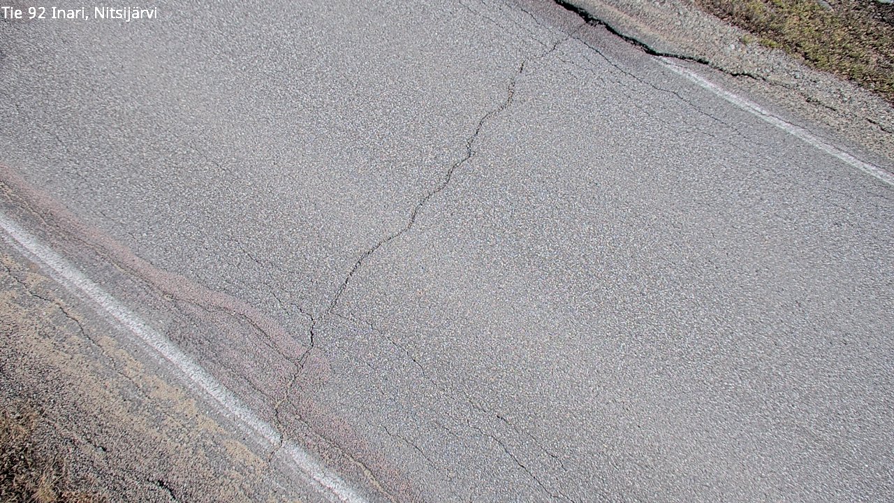 Kelikamerat Kuva Tie 92 Inari, Nitsijärvi, Inari, Lappi