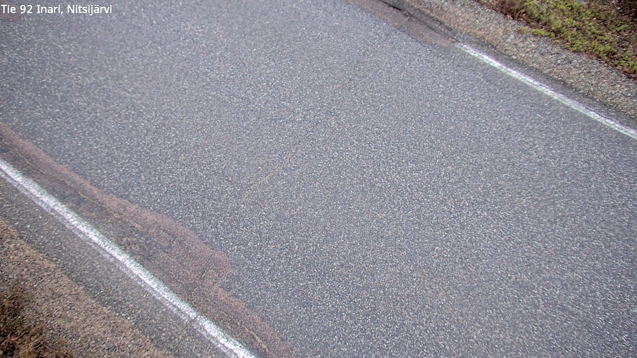 Kelikamerat Kuva Tie 92 Inari, Nitsijärvi, Inari, Lappi