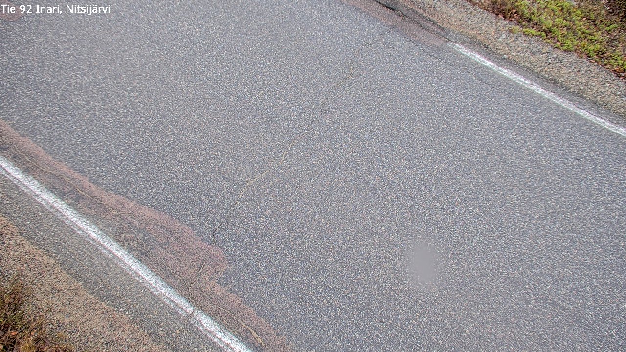 Kelikamerat Kuva Tie 92 Inari, Nitsijärvi, Inari, Lappi