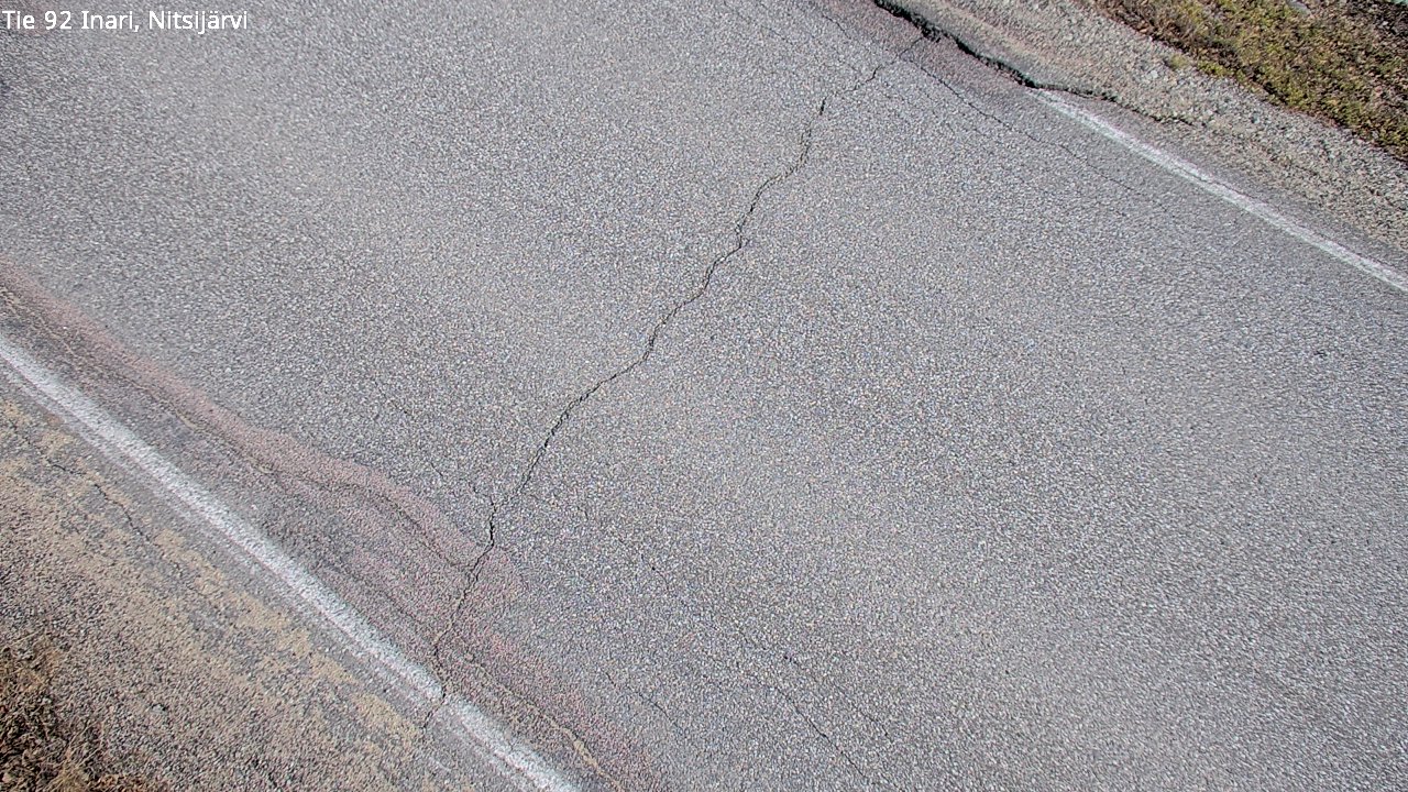 Kelikamerat Kuva Tie 92 Inari, Nitsijärvi, Inari, Lappi