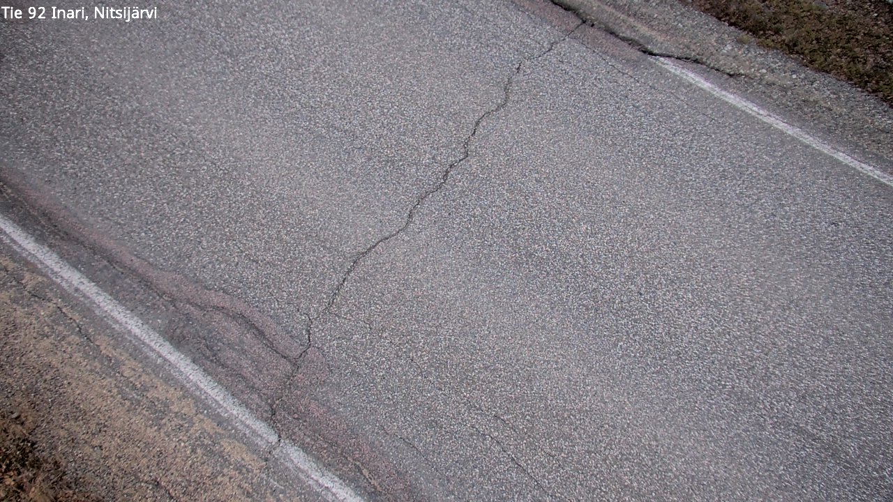 Kelikamerat Kuva Tie 92 Inari, Nitsijärvi, Inari, Lappi