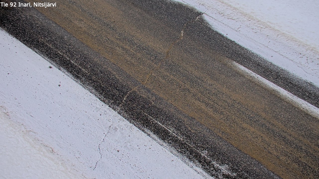 Kelikamerat Kuva Tie 92 Inari, Nitsijärvi, Inari, Lappi