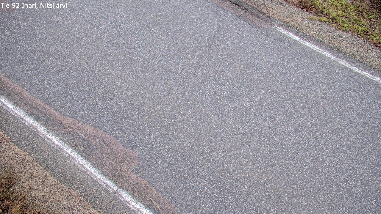 Kelikamerat Kuva Tie 92 Inari, Nitsijärvi, Inari, Lappi