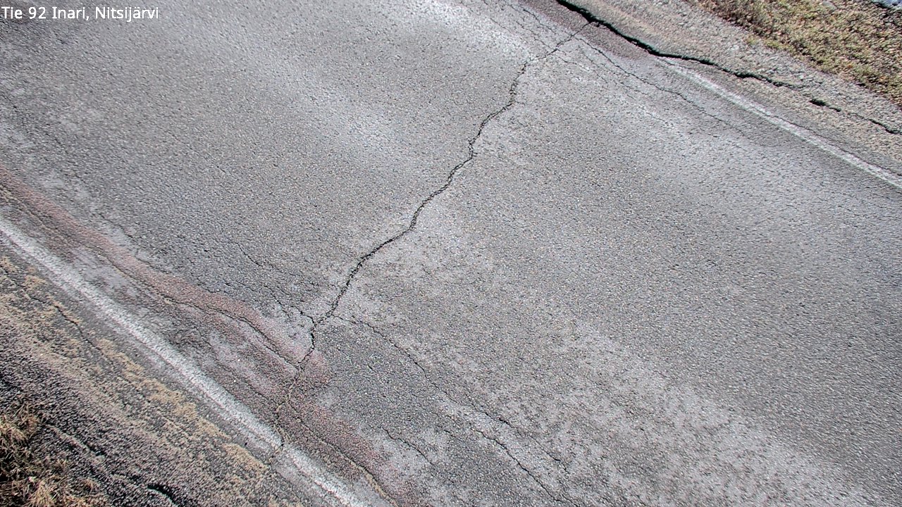 Kelikamerat Kuva Tie 92 Inari, Nitsijärvi, Inari, Lappi